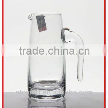 Glass Wine pitcher with handle