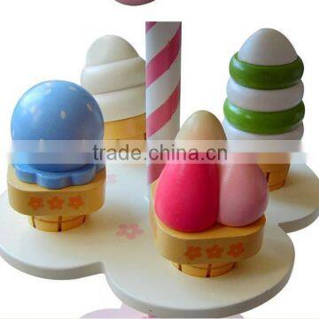 Good Pretend Wooden Ice-cream Shelf, Kitchen Play Food Toys photo-3