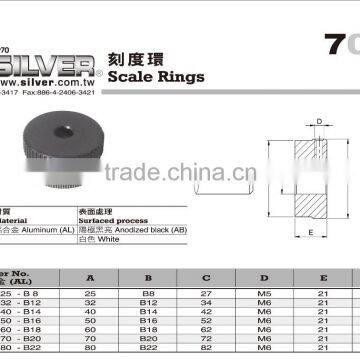 For Package Printing Machine and Machinery Knob Steel Scale Rings photo-2