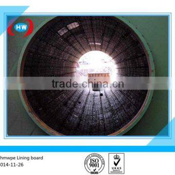 Low price wholesale black hdpe liner/polymer lining board