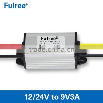 dc-dc step down module 12v24v12-40v to 9v3a27w car power supply, 24v to 9v dc dc converter