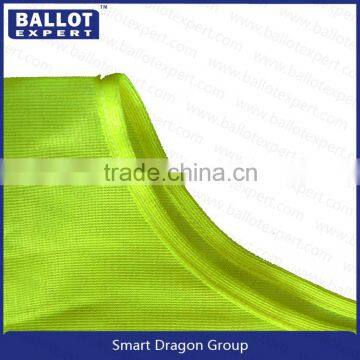 Mesh Polyester Fluorescent Fabrics Reflective Safety Vest From China photo-4