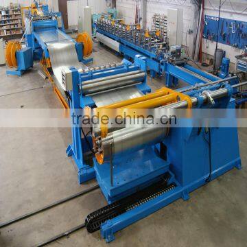 Steel sheet sitting line high quality sheet slitting machine