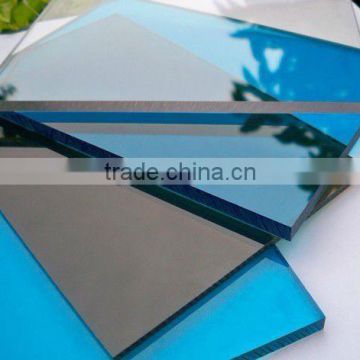 polycarbonate compact sheet with uv protection