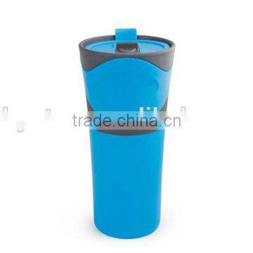 530ml glass strip plastic sports drinking cup sports cup