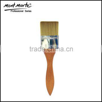 Nickel-Plated Wooden Handle Wall Artist Painting Brush