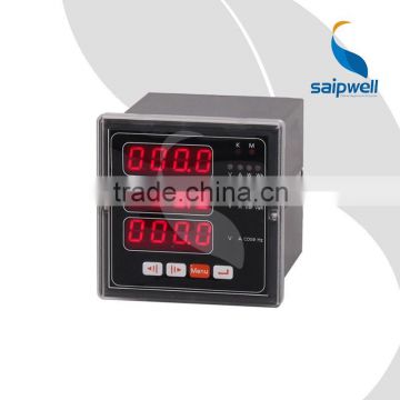 SAIPWELL/SAIP 72x72 Three Phase 3 wire LED Digital Electric Multimeter