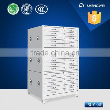 High quality compact shelving, steel mobile cabinets