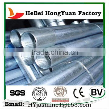 Manufacturer Round Tapered Hot Dip Galvanized Steel Pipe                        
                                                Quality Choice