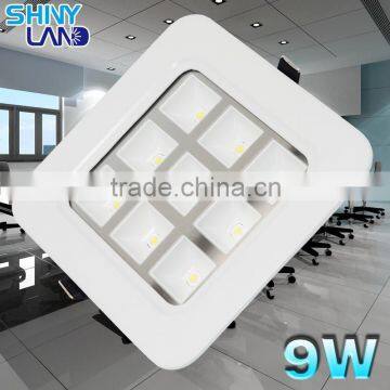 Plastic 9w white police grill light with high quality