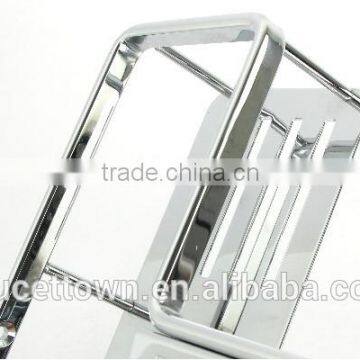 Stainless Steel L Shape Bathroom Corner Wall Shelf for Hotel and Home photo-4