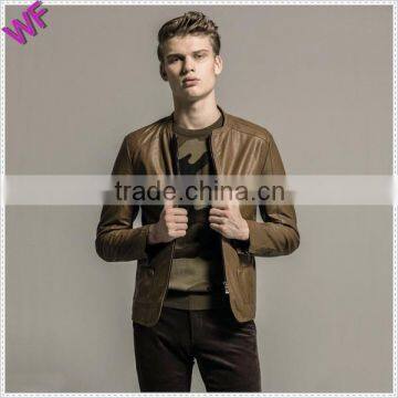 Custom Hight Quality Mens Fashion PU Leather Jacket                        
                                                Quality Choice