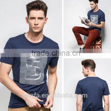 100% Cotton Material and OEM Service Supply Type custom men t-shirt