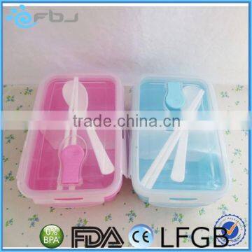 Eco-friendly Watertight Plastic Pantry Food Container 2 Compartment photo-4