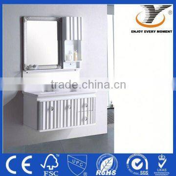 2014 Newest wall hung pvc homebase bathroom cabinet