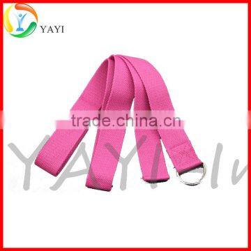 Durable Pilates Stretch D-Ring Buckle Cotton Yoga Straps photo-3