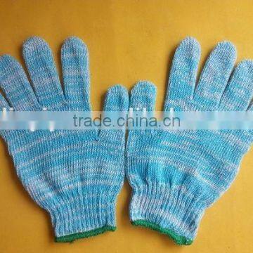 High quality 10 gauge knitted cotton gloves, knitting gloves for Japan