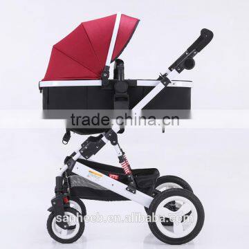 Baby Standard Stroller, Free Replaceable Canopy, Easy Folding Travel System