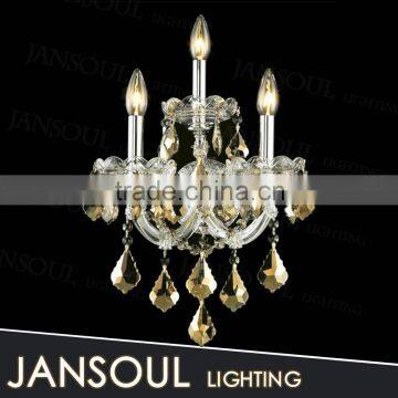  express china traditional cheap classic small 3 candelabras brass wall sconce crystal chandelier