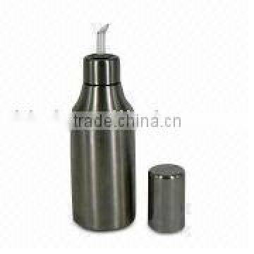 customized oil bottles stainless steel Vinegar drizzler Cruets