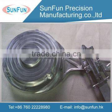 OEM ODM hot golden brass cnc machining bathroom angle valve