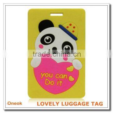 Bulk luggage tags hot sale design 3d coloring