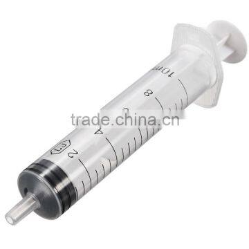 Best Promotion 10ml 11.5cm Plastic Disposable Injector Syringe For Measuring Nutrient Pet Feeder No Needles