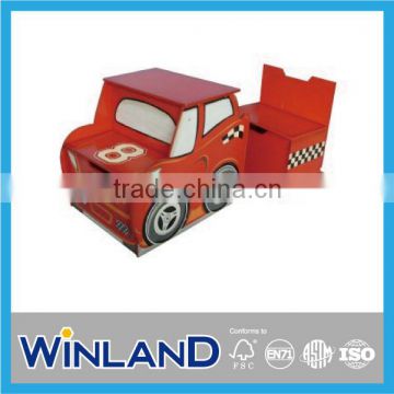 Wooden Racing Car Design Child Study Table And Chair