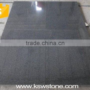 G654 sesame black China impala pandang dark grey granite tile price