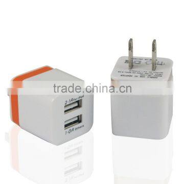 5V 2.1A Fast Charge Dual Cell Phone Charger Adapter