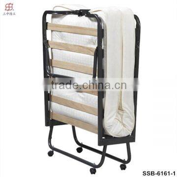 China Factory Home Bedroom Cheap Modern Steel Single Folding Beds photo-4