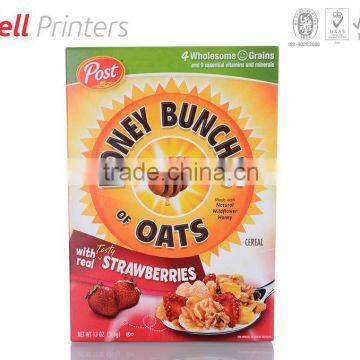 Food outer box printing and packaging from Indian printer