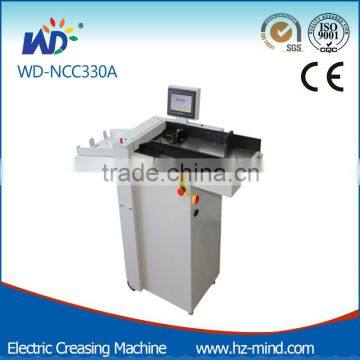 Professional Manufacturer Automatic SLitter Cutter Creaser Machine (WD-NCC330A)