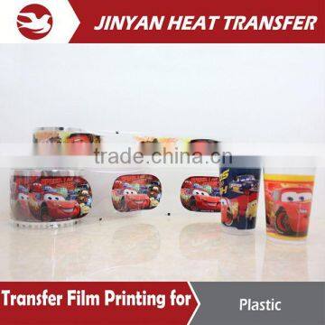 heat image transfer on plastic