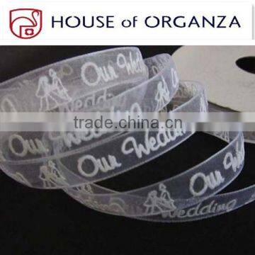 High Quality Nylon Organza Ribbon for Wedding Decoration