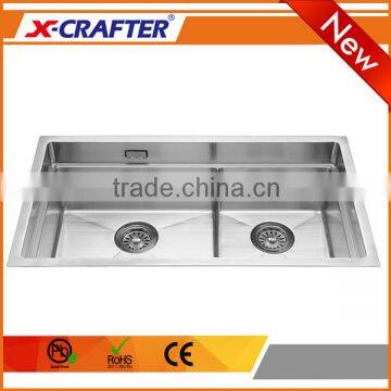 Factory direct sales Double Bowl Undermount Kitchen Functional Sink