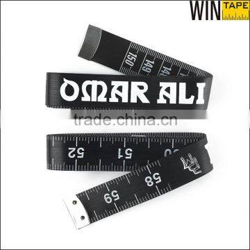 1.5meters 60inch Special Wholesale High Quality Fashion Logo Printed Black Sewing Tape