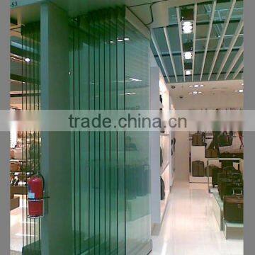 Tempered glass folding door with AS/NZS2208:1996, BS6206, EN12150 certificate