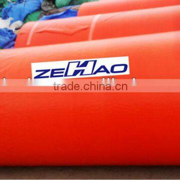 orange color pe tarpaulin in roll&6.35oz waterproof tarp&car cover