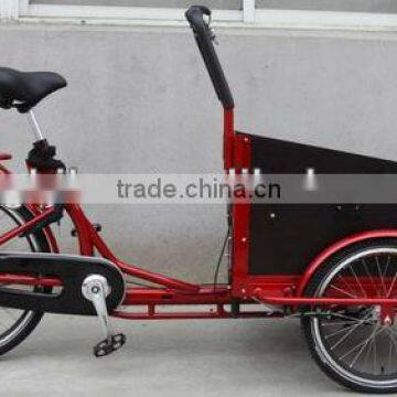 3 wheels electric / pedal cargo bike with high quality for sale