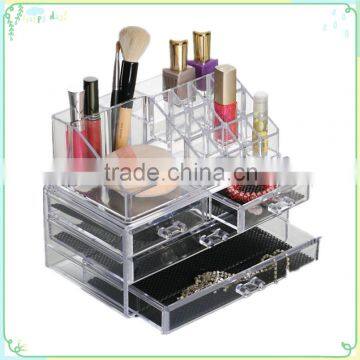 High Quality Plsatic Cosmetic PS Makeup Organizer