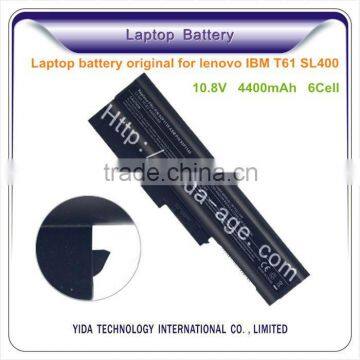 6 cells 4400mAh Laptop Lithium battery for IBM Lenovo R60 T500 T61 SL400