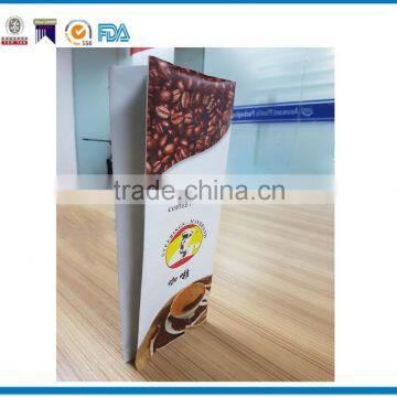 three side sealed side gusset coffee bag