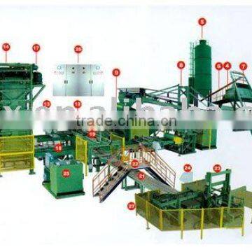 Fully-Auto Concrete Block Making Production Line