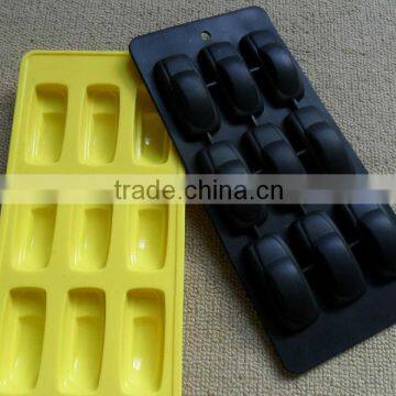 Custom BPA Free car silicone cake mould