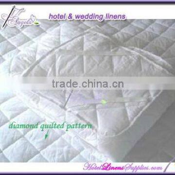 quilted mattress protectors, white mattress protectors for hotels, spas