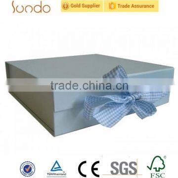 craft paper packaging boxes with ribbon