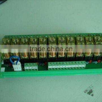 kontron multi- pole din-rail mouting relay modular