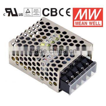RS-15 Meanwell 15W 12V Enclosed Power Supply