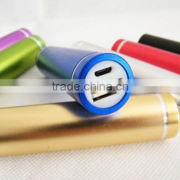 high quality Fashionable Mini 2000Mah,2200Mah,2600Mah power bank usb charger of Full color printing in shenzhen factory